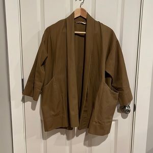 RESERVED for @jg0 - Elizabeth Suzann Clyde Jacket Clay Cotton Canvas XS